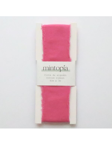 Mintopía Cinta algodón fuchsia