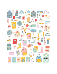 School Days die cuts