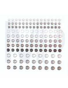 MPP enamel dots gris nube
