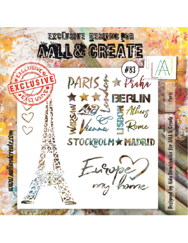 Stencil AALL&Create 83 Paris