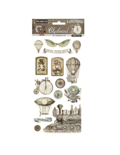 Stampería Voyage Chipboard