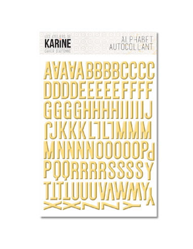 Karine Romance alfabeto jaune