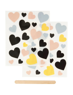 Rub-ons Corazones