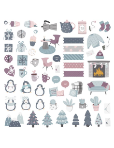 ModaScrap Cuddle Time die cuts