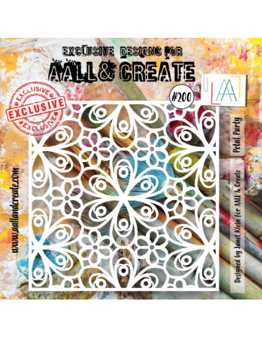 Stencil Aall and Create 200