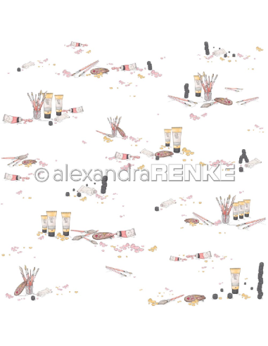 Alexandra Renke Colour brushes & tubes