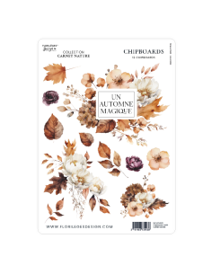 Carnet Nature chipboard