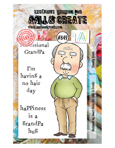 Sellos AAll and Create 849 Stanley Green
