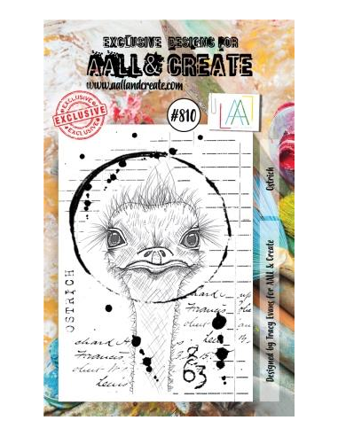 Sellos AAll and Create 810 Ostrich